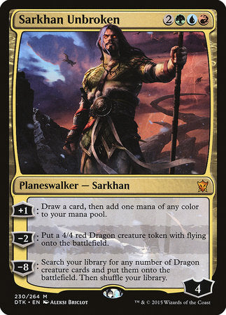 Sarkhan Unbroken [Dragons of Tarkir] | Tacoma Games