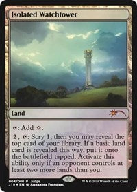 Isolated Watchtower [Judge Promos] | Tacoma Games