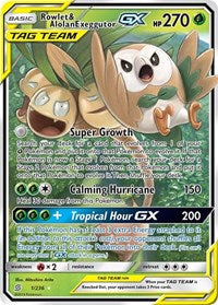 Rowlet & Alolan Exeggutor GX (1/236) [SM - Unified Minds] | Tacoma Games