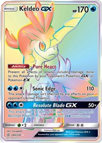 Keldeo GX (Secret) (240/236) [SM - Unified Minds] | Tacoma Games