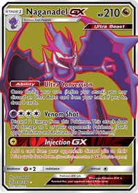 Naganadel GX (Full Art) (230/236) [SM - Unified Minds] | Tacoma Games