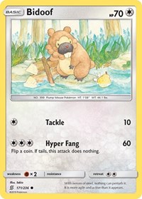 Bidoof (171/236) [SM - Unified Minds] | Tacoma Games