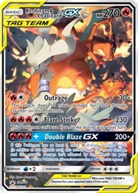 Reshiram & Charizard GX (SM201) [Jumbo Cards] | Tacoma Games