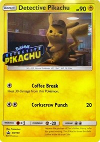 Detective Pikachu - SM190 (Stamped) (SM190) [SM Promos] | Tacoma Games