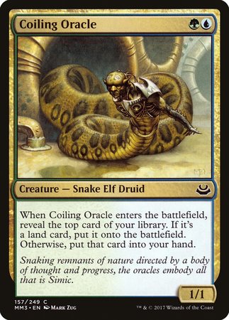Coiling Oracle [Modern Masters 2017] | Tacoma Games