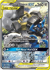 Lucario & Melmetal GX - SM192 (SM192) [SM Promos] | Tacoma Games