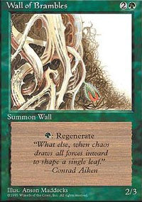 Wall of Brambles [Fourth Edition] | Tacoma Games