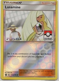 Lusamine (League Challenge Alt Art 2nd Place) (153a/156) [League & Championship Cards] | Tacoma Games