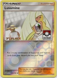 Lusamine (League Challenge Alt Art 3rd Place) (153a/156) [League & Championship Cards] | Tacoma Games