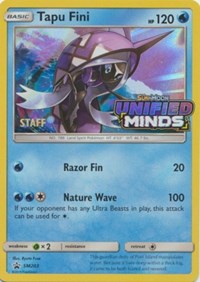 Tapu Fini - SM203 (Staff Prerelease Promo) (SM203) [SM Promos] | Tacoma Games