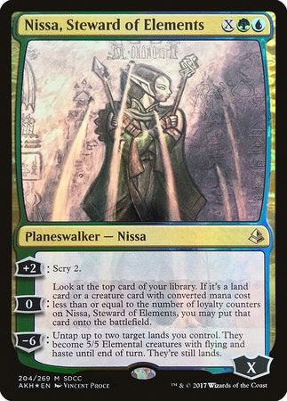 Nissa, Steward of Elements (SDCC 2017 EXCLUSIVE) [San Diego Comic-Con 2017] | Tacoma Games