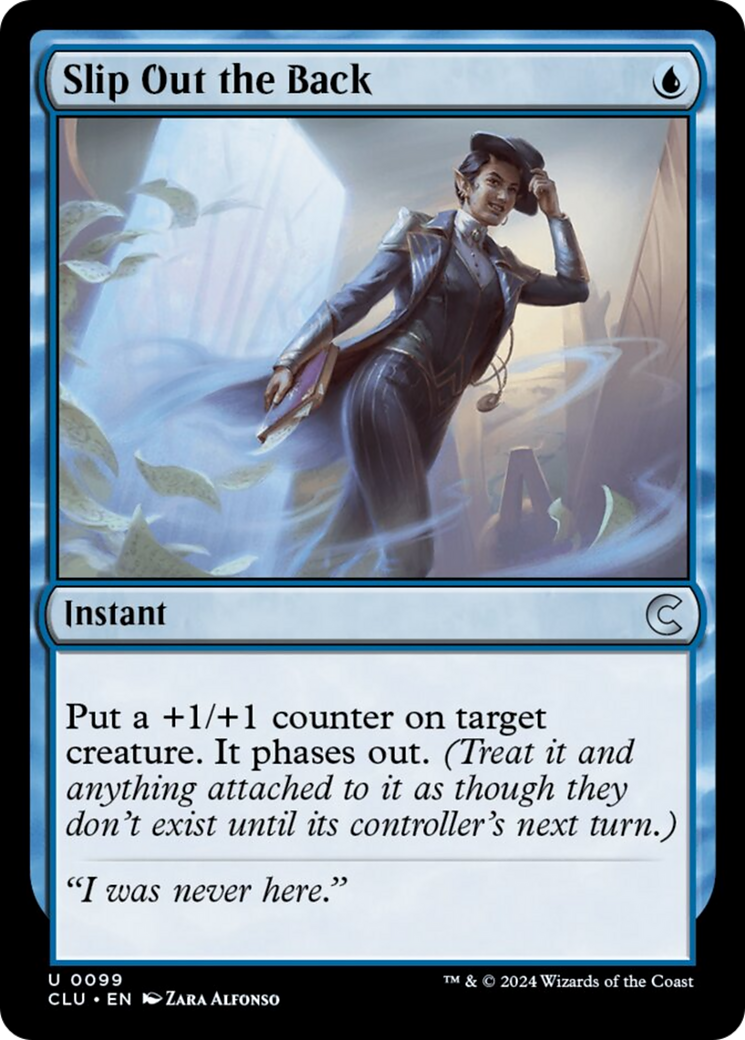 Slip Out the Back [Ravnica: Clue Edition] | Tacoma Games