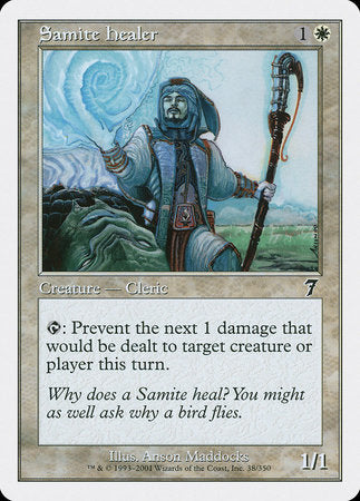 Samite Healer [Seventh Edition] | Tacoma Games