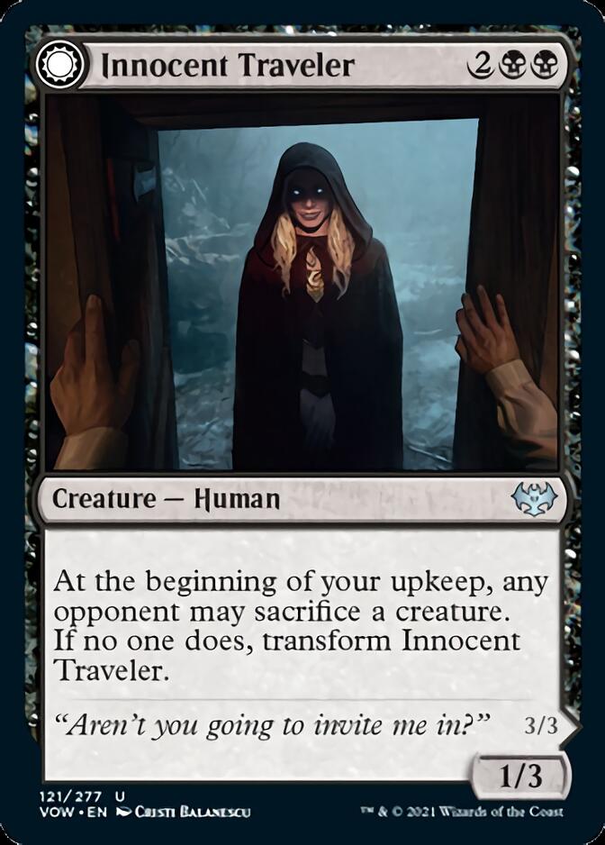 Innocent Traveler // Malicious Invader [Innistrad: Crimson Vow] | Tacoma Games