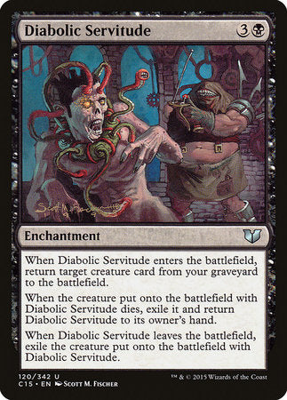 Diabolic Servitude [Commander 2015] | Tacoma Games