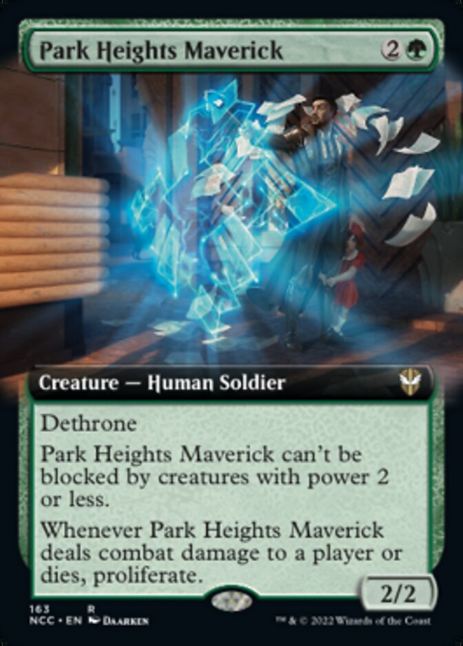 Park Heights Maverick (Extended Art) [Streets of New Capenna Commander] | Tacoma Games