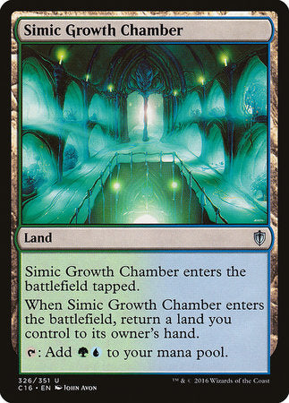 Simic Growth Chamber [Commander 2016] | Tacoma Games