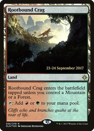 Rootbound Crag [Ixalan Promos] | Tacoma Games