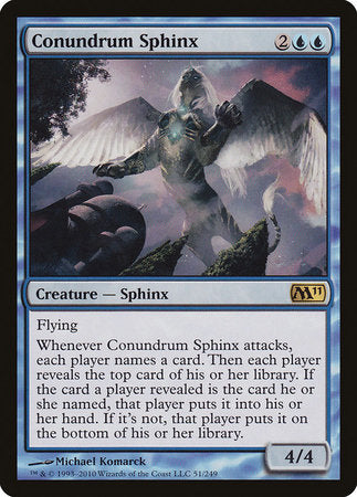Conundrum Sphinx [Magic 2011] | Tacoma Games