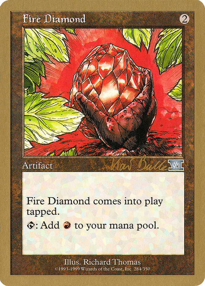 Fire Diamond (Kai Budde) [World Championship Decks 1999] | Tacoma Games