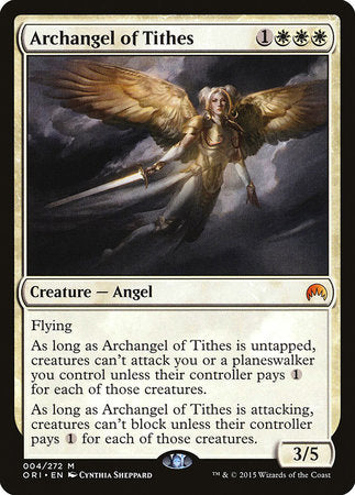 Archangel of Tithes [Magic Origins] | Tacoma Games