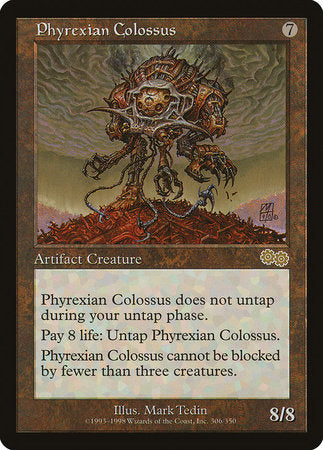 Phyrexian Colossus [Urza's Saga] | Tacoma Games