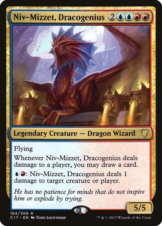 Niv-Mizzet, Dracogenius [Commander 2017] | Tacoma Games