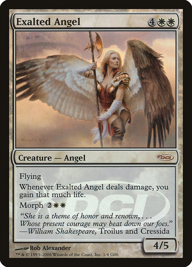Exalted Angel [Judge Gift Cards 2006] | Tacoma Games