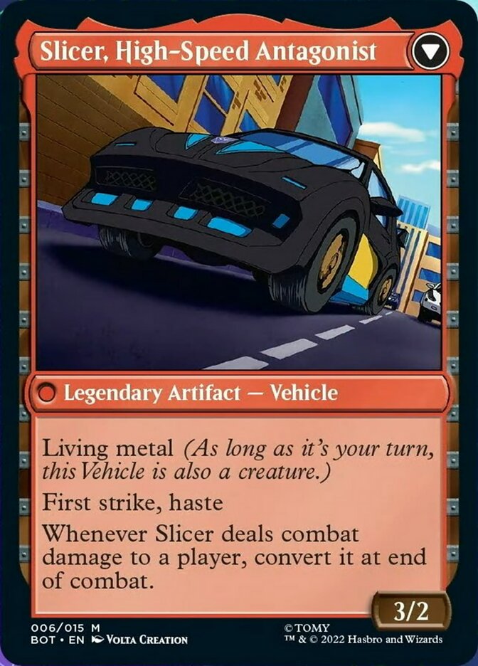 Slicer, Hired Muscle // Slicer, High-Speed Antagonist [Universes Beyond: Transformers] | Tacoma Games