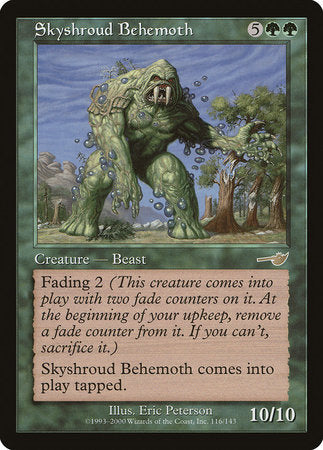 Skyshroud Behemoth [Nemesis] | Tacoma Games