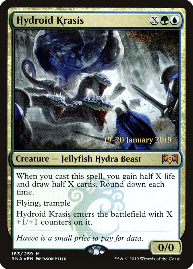 Hydroid Krasis [Ravnica Allegiance Prerelease Promos] | Tacoma Games