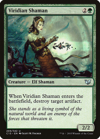 Viridian Shaman [Commander 2015] | Tacoma Games