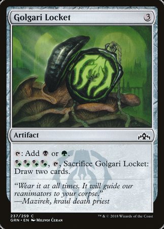 Golgari Locket [Guilds of Ravnica] | Tacoma Games