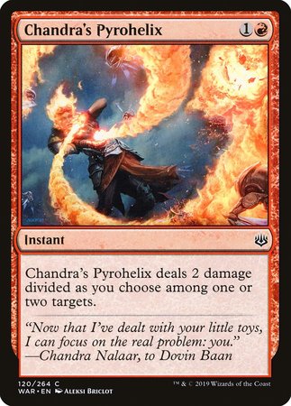 Chandra's Pyrohelix [War of the Spark] | Tacoma Games