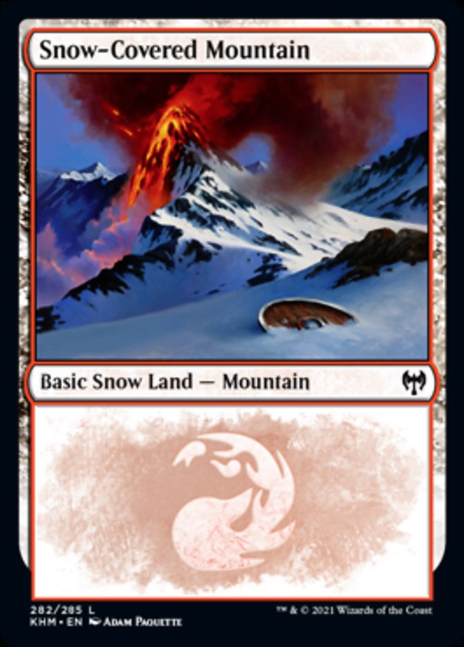 Snow-Covered Mountain (282) [Kaldheim] | Tacoma Games