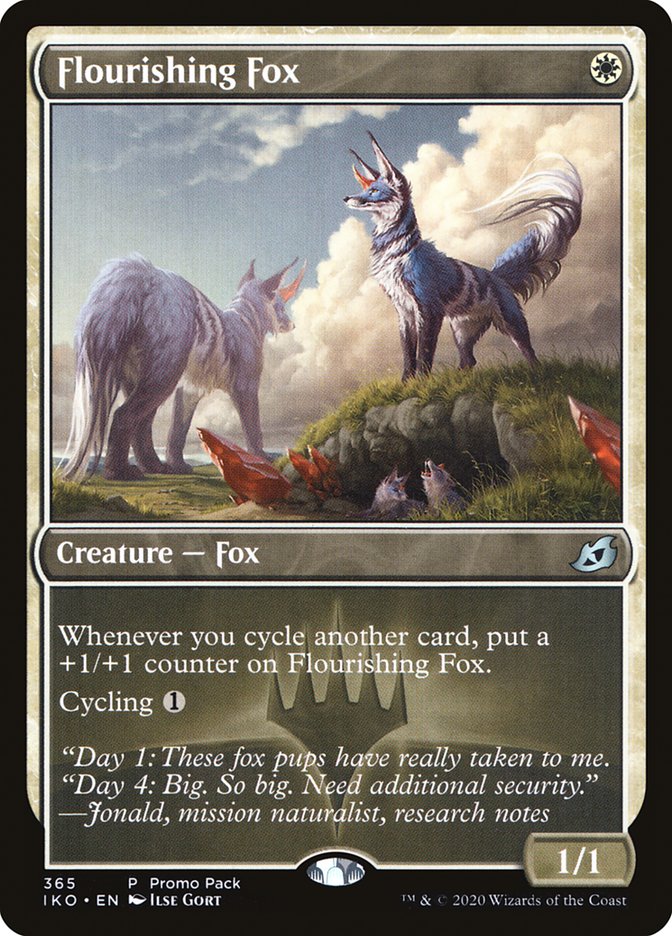 Flourishing Fox (Promo Pack) [Ikoria: Lair of Behemoths Promos] | Tacoma Games