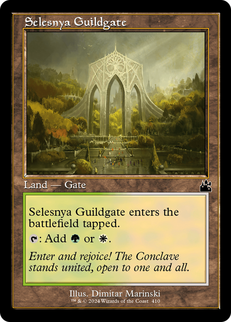 Selesnya Guildgate (Retro Frame) [Ravnica Remastered] | Tacoma Games