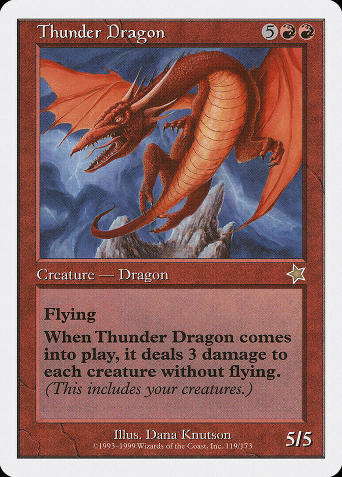 Thunder Dragon [Starter 1999] | Tacoma Games