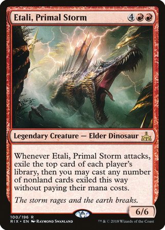 Etali, Primal Storm [Rivals of Ixalan] | Tacoma Games