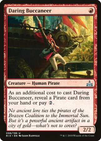 Daring Buccaneer [Rivals of Ixalan] | Tacoma Games