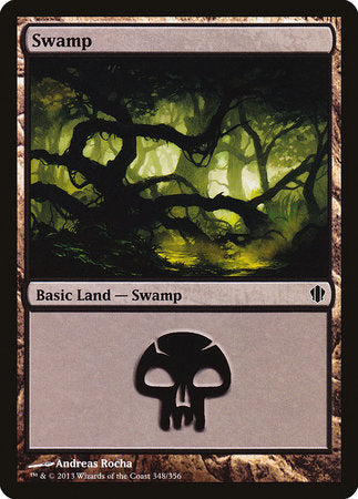 Swamp (348) [Commander 2013] | Tacoma Games