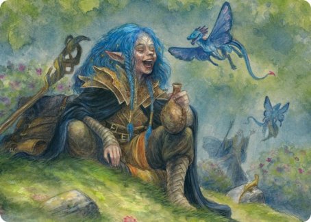 Feywild Trickster Art Card [Dungeons & Dragons: Adventures in the Forgotten Realms Art Series] | Tacoma Games