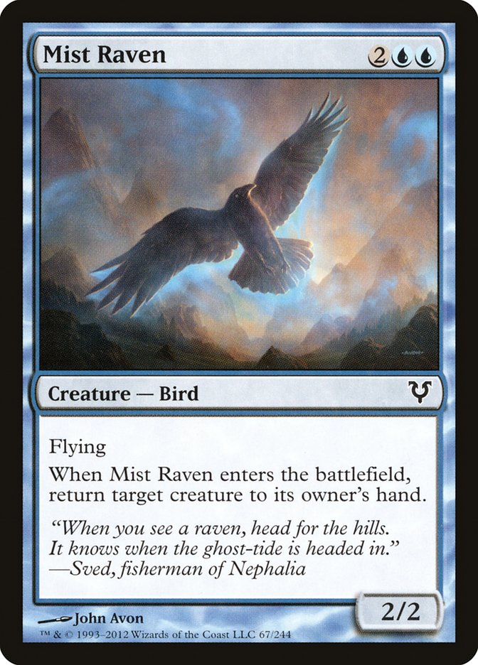 Mist Raven [Avacyn Restored] | Tacoma Games