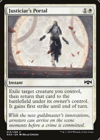 Justiciar's Portal [Ravnica Allegiance] | Tacoma Games