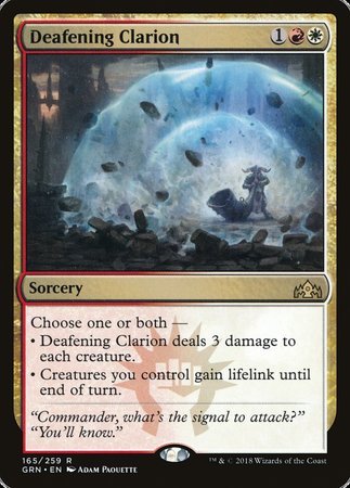 Deafening Clarion [Guilds of Ravnica] | Tacoma Games