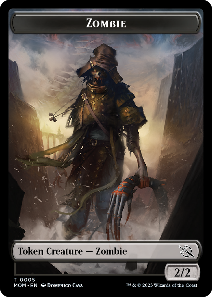 Zombie Token [March of the Machine Tokens] | Tacoma Games