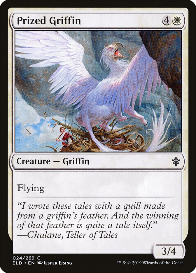 Prized Griffin [Throne of Eldraine] | Tacoma Games