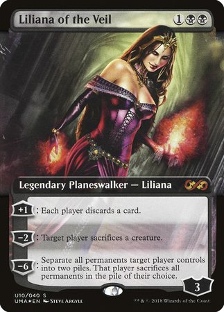 Liliana of the Veil [Ultimate Box Topper] | Tacoma Games