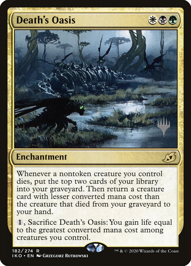 Death's Oasis (Promo Pack) [Ikoria: Lair of Behemoths Promos] | Tacoma Games