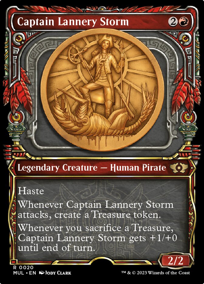 Captain Lannery Storm [Multiverse Legends] | Tacoma Games